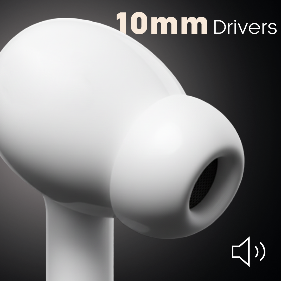 GullyBeat 1 True Wireless Earbuds with 30 Hours Battery Life and Quad Mic ENC